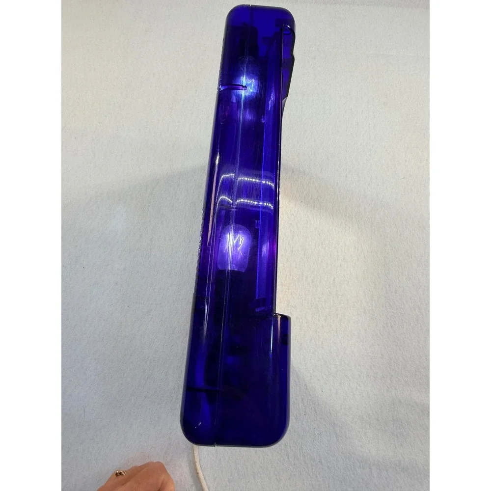 Conair Lighted Makeup Mirror Translucent Blue Y2K 4 Settings Day Office Home